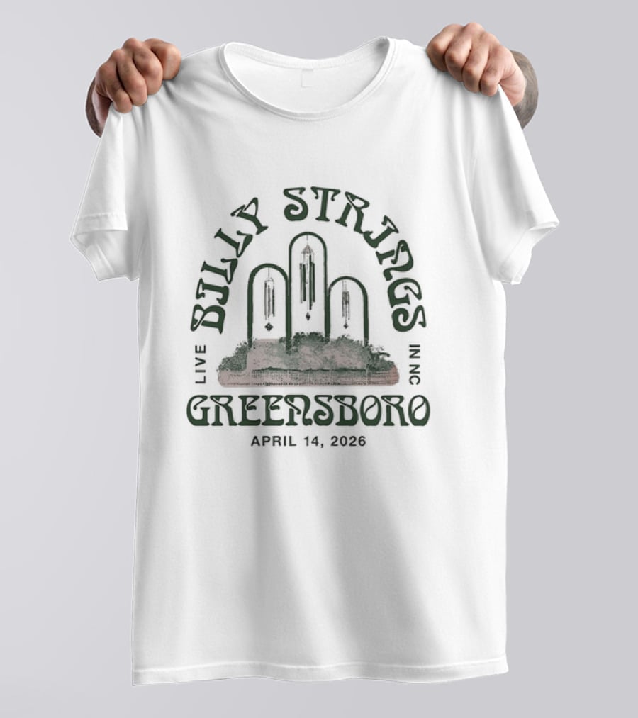 Billy Strings Live Greensboro April 14 2026 T-Shirt