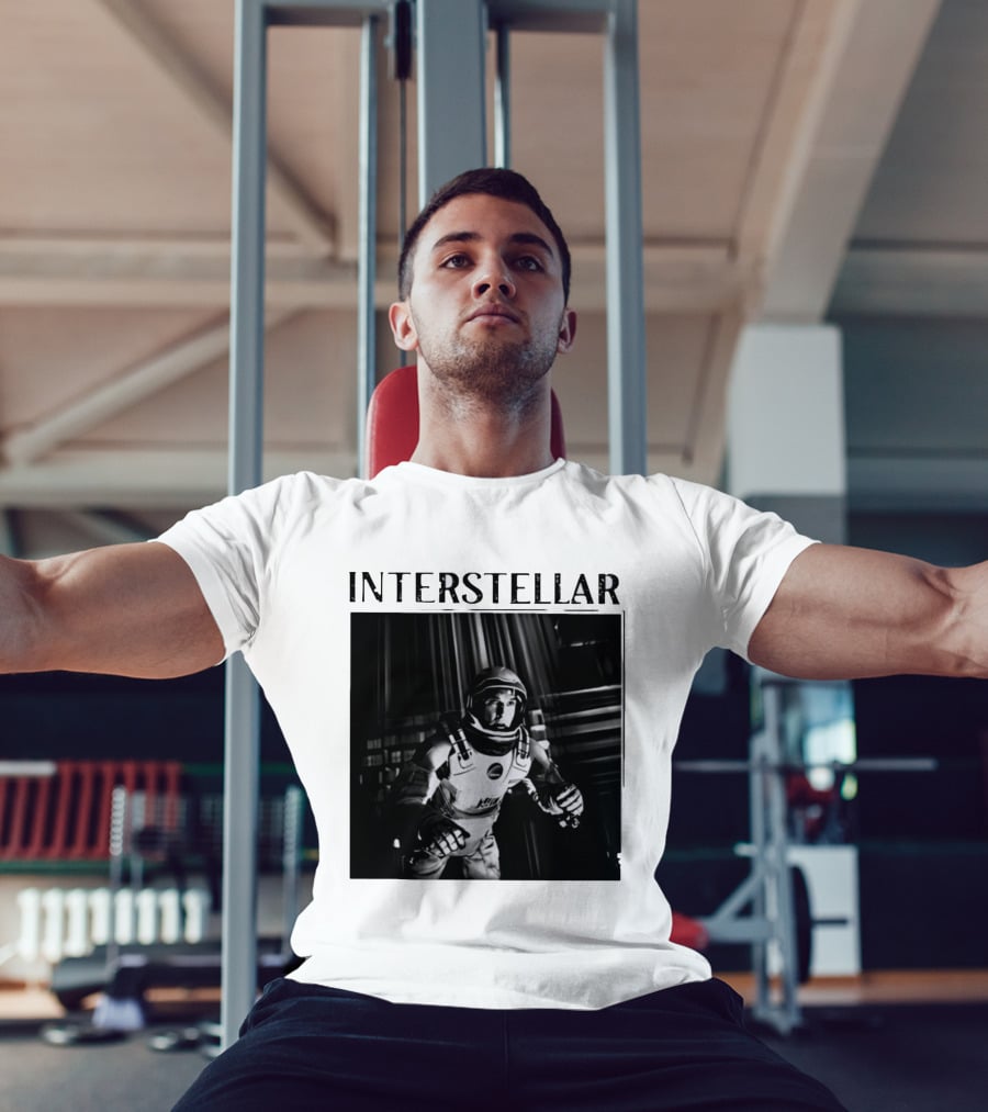 Interstellar 2014 Matthew McConaughey Spacesuit Scene T-Shirt