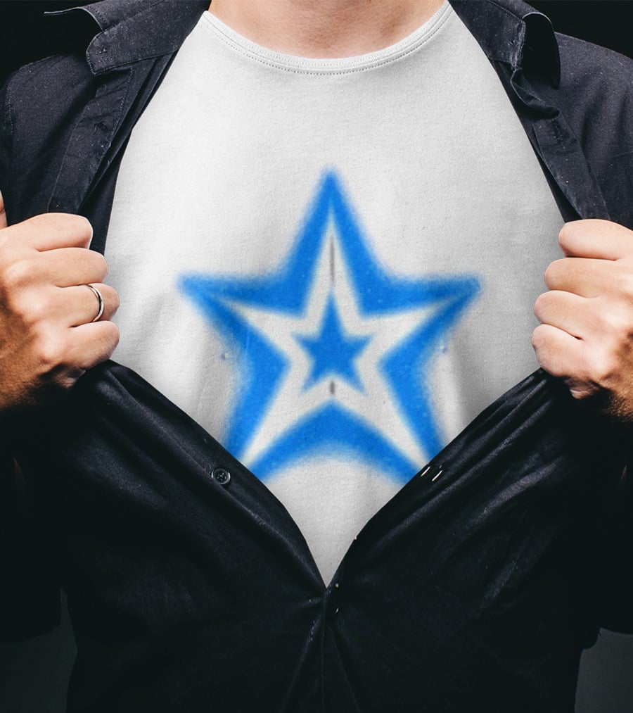 Karol G Store Matadora Zip Blue Star Starfish T-Shirt