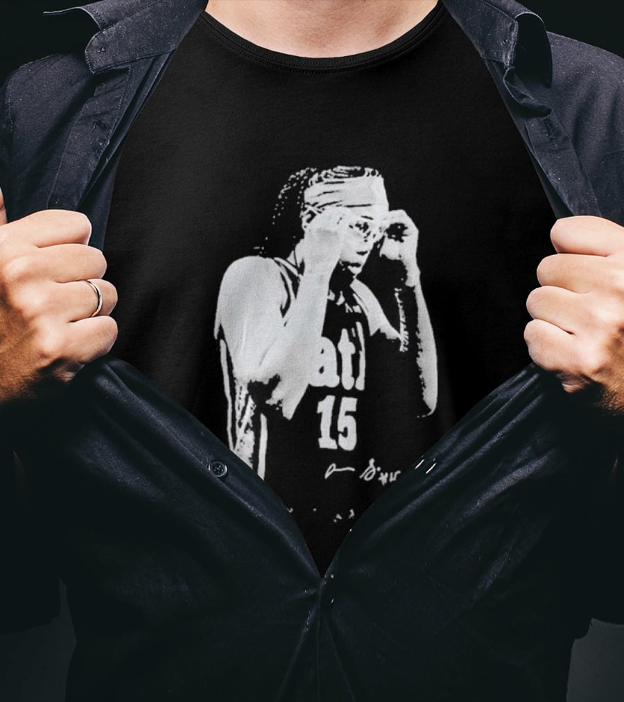 Allisha Gray Number 15 Goggles Gesture T-Shirt