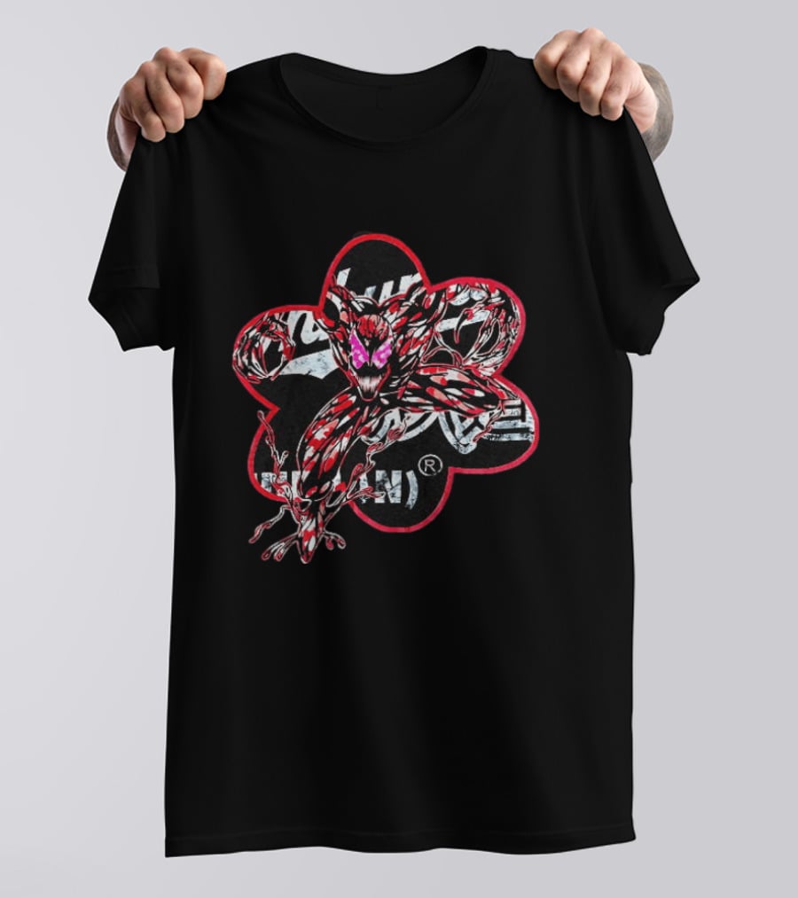 Carnage Marvel Comics Inhuman Villain Art From Inhuman Collection T-Shirt
