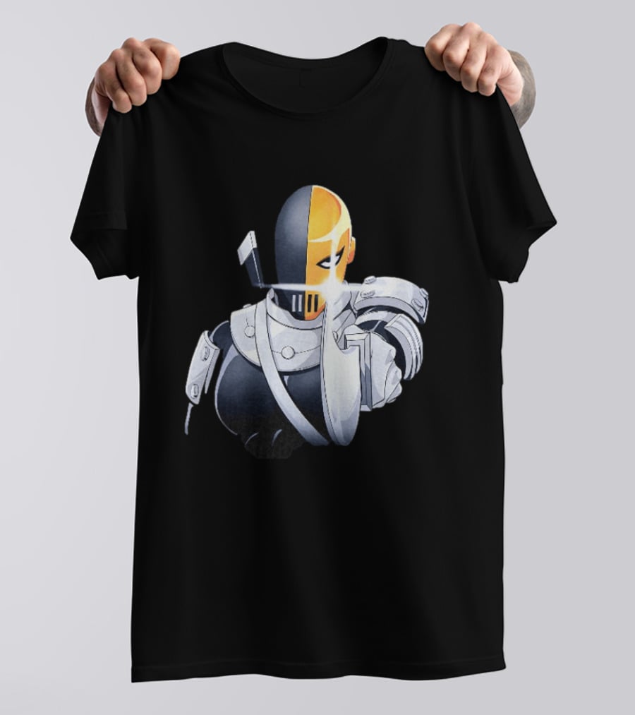 Deathstroke DC Comics Armor Sword Wielding T-Shirt