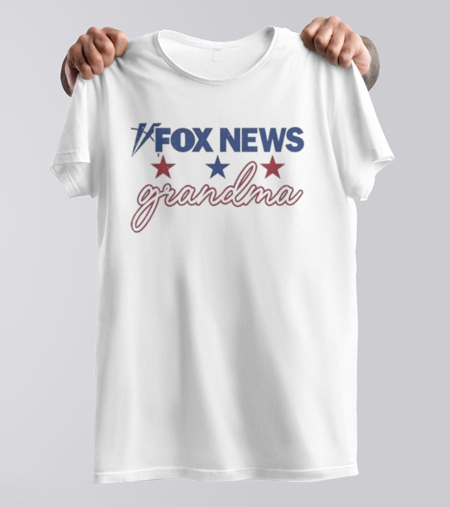 FOX News Grandma Stars Blue Red T-Shirt
