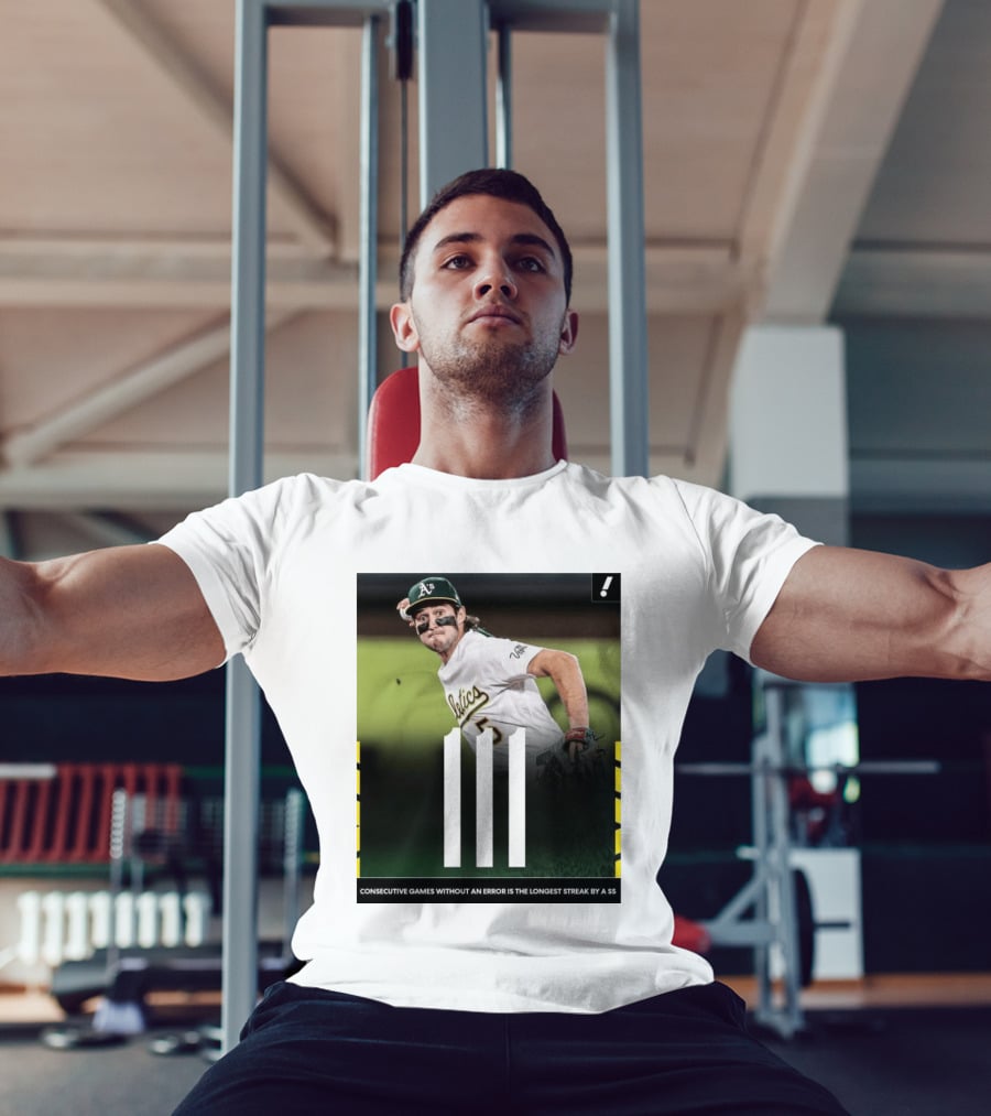 Jacob Wilson Athletics 111 Consecutive Errorless Games Record By Shortstop T-Shirt