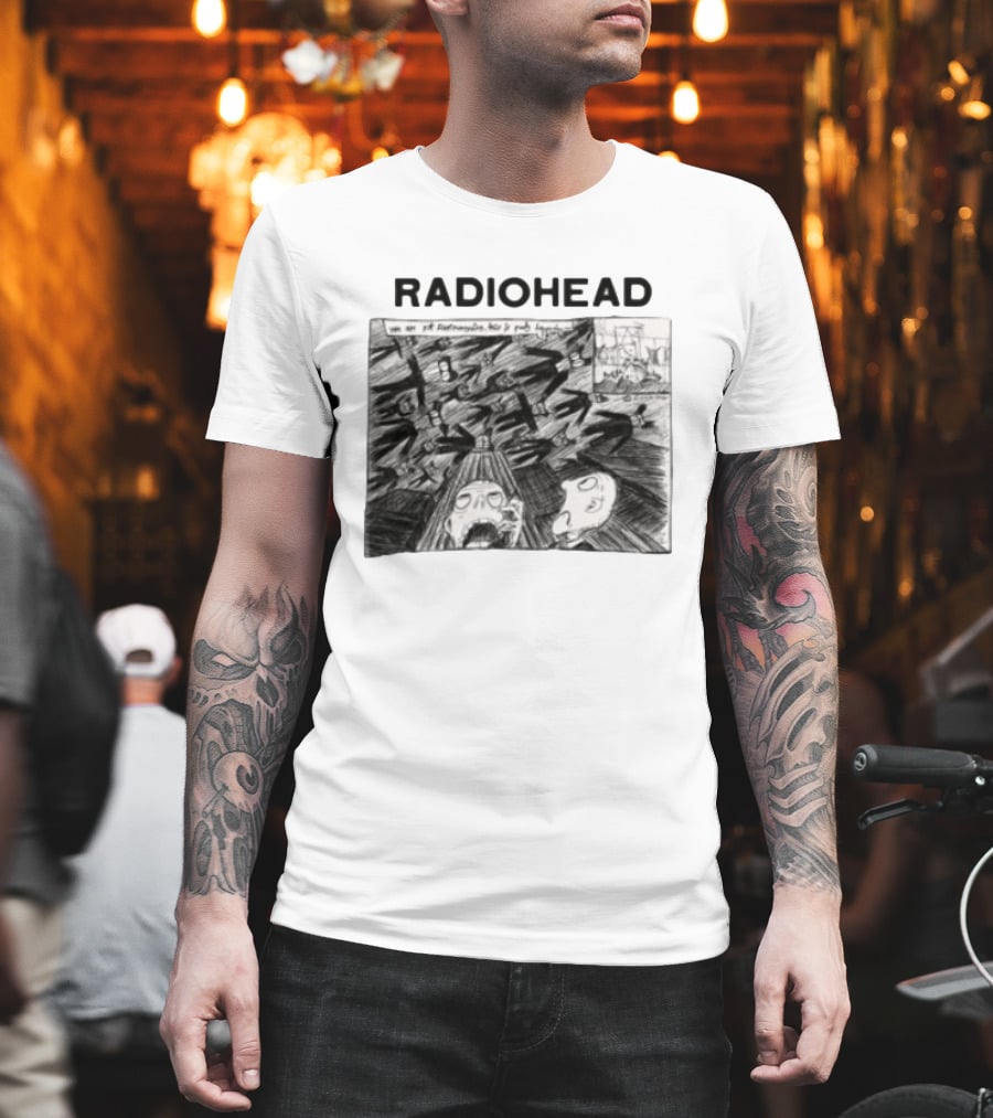Radiohead W.A.S.T.E. Hq Store Motion Picture House T-Shirt