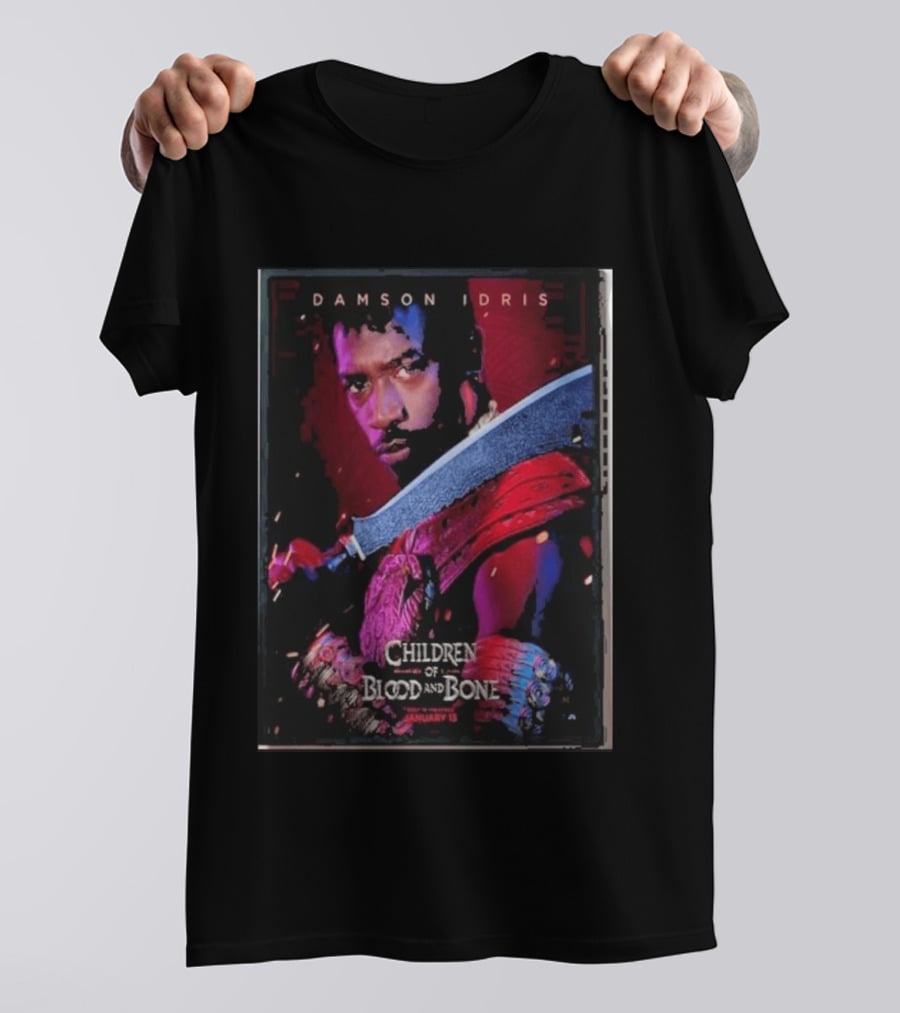 DAMSON IDRIS Children Of Blood And Bone January 15 T-Shirt