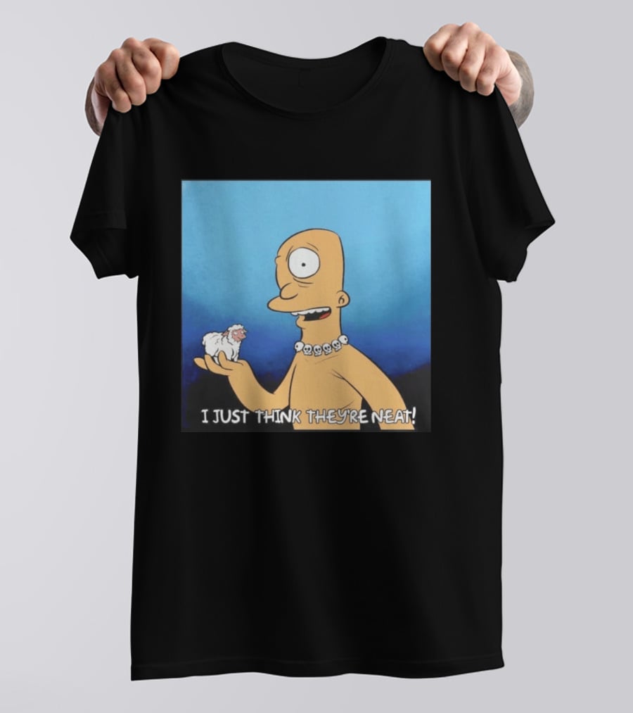 Odyssey The Cyclops I Just Think They're Neat Funny Cartoon T-Shirt