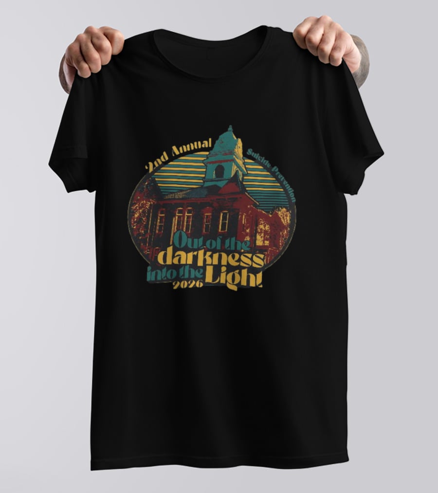2nd Annual Suicide Prevention Out Of The Darkness Into The Light 2026 T-Shirt