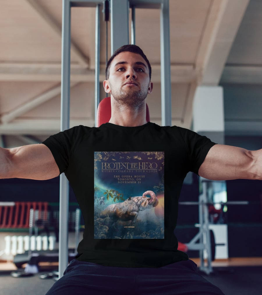 Protest The Hero Within Canada Tour 2026 Opera House Toronto November 21 Live Nation T-Shirt