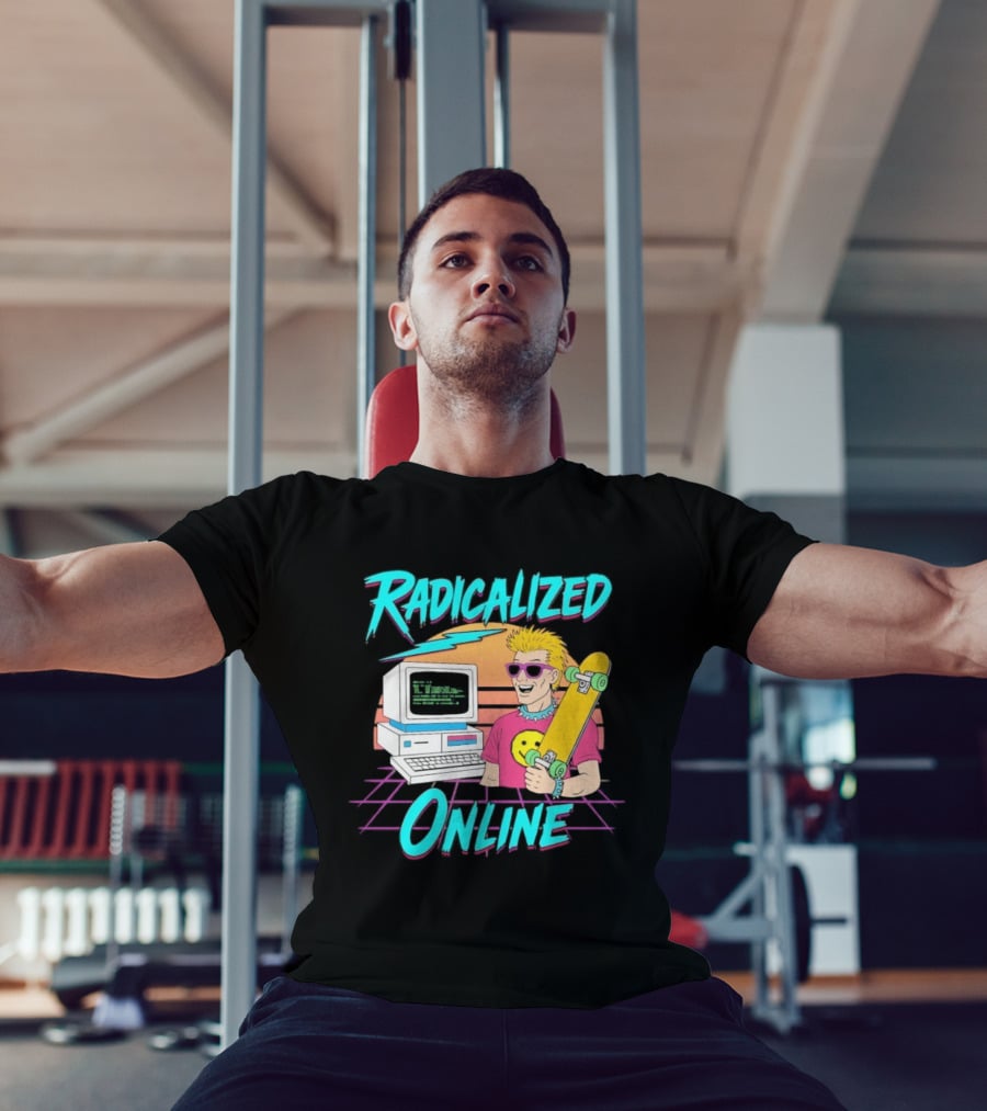 Radicalized Online Skater Computer T-Shirt