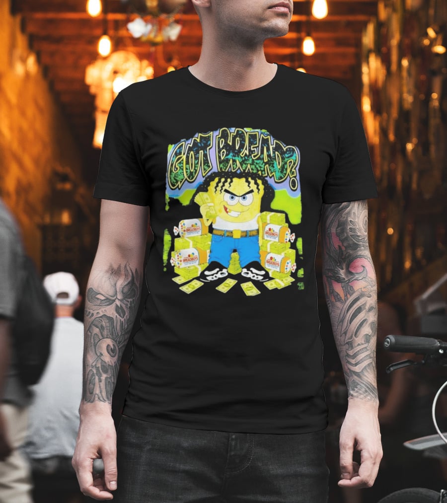 Got Bread Breadboys Cash Stacks And Cartoon Dollar Blocks T-Shirt