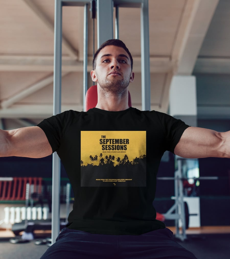 The September Sessions Music From A Film By Jack Johnson Tomorrowland Story 16mm Film T-Shirt
