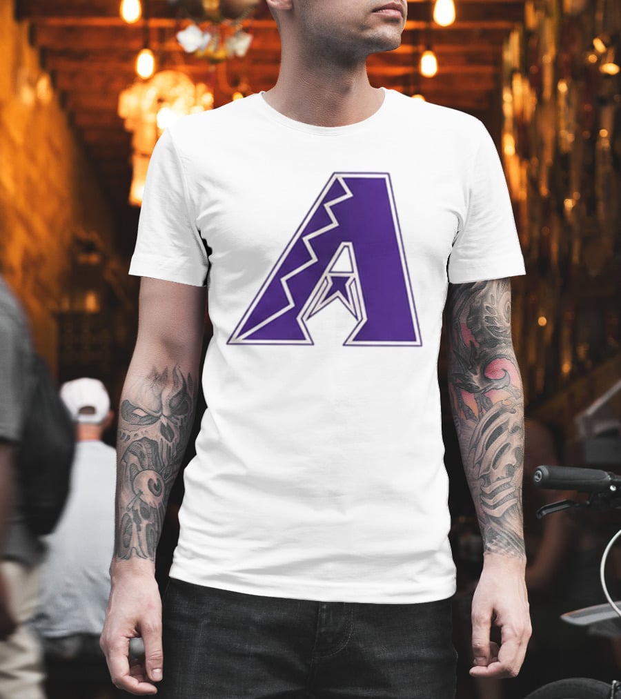 2026 Arizona Diamondbacks GCU Jersey Giveaway Purple "A" T-Shirt