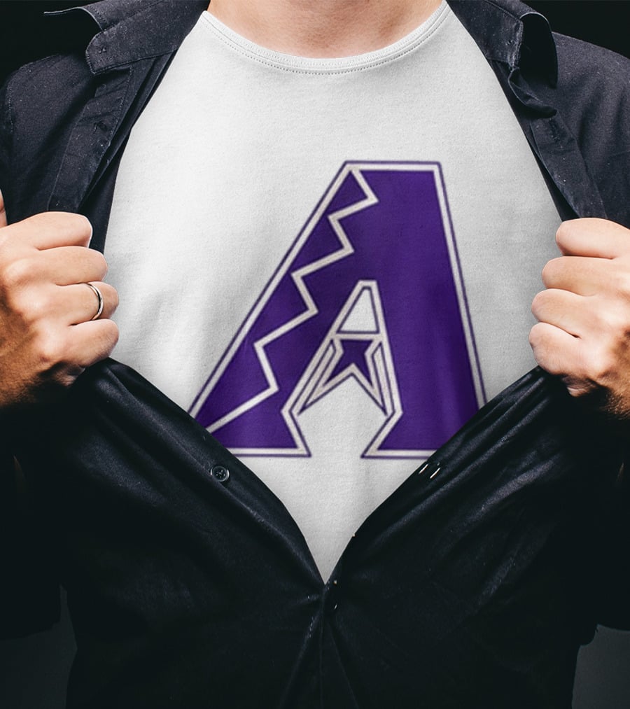 2026 Arizona Diamondbacks GCU Jersey Giveaway Purple "A" T-Shirt