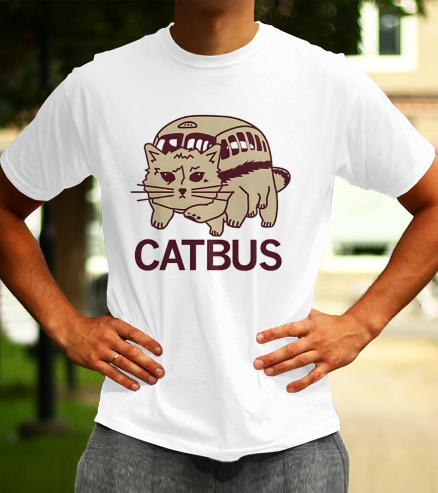 Catbus My Neighbor Totoro Studio Ghibli T-Shirt