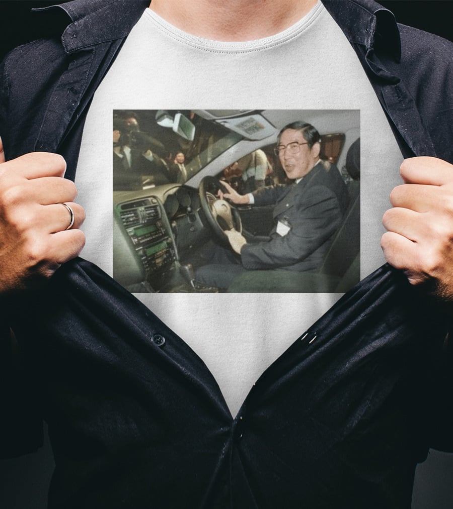Hiroshi Okuda Driving Legacy Toyota Global Leadership Influence T-Shirt