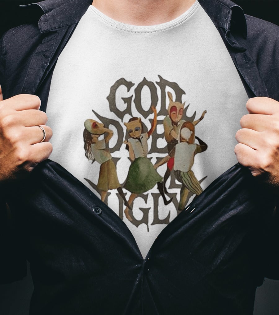 JID GDLU X Dreamville God Does Like Ugly Dollar And A Dream T-Shirt