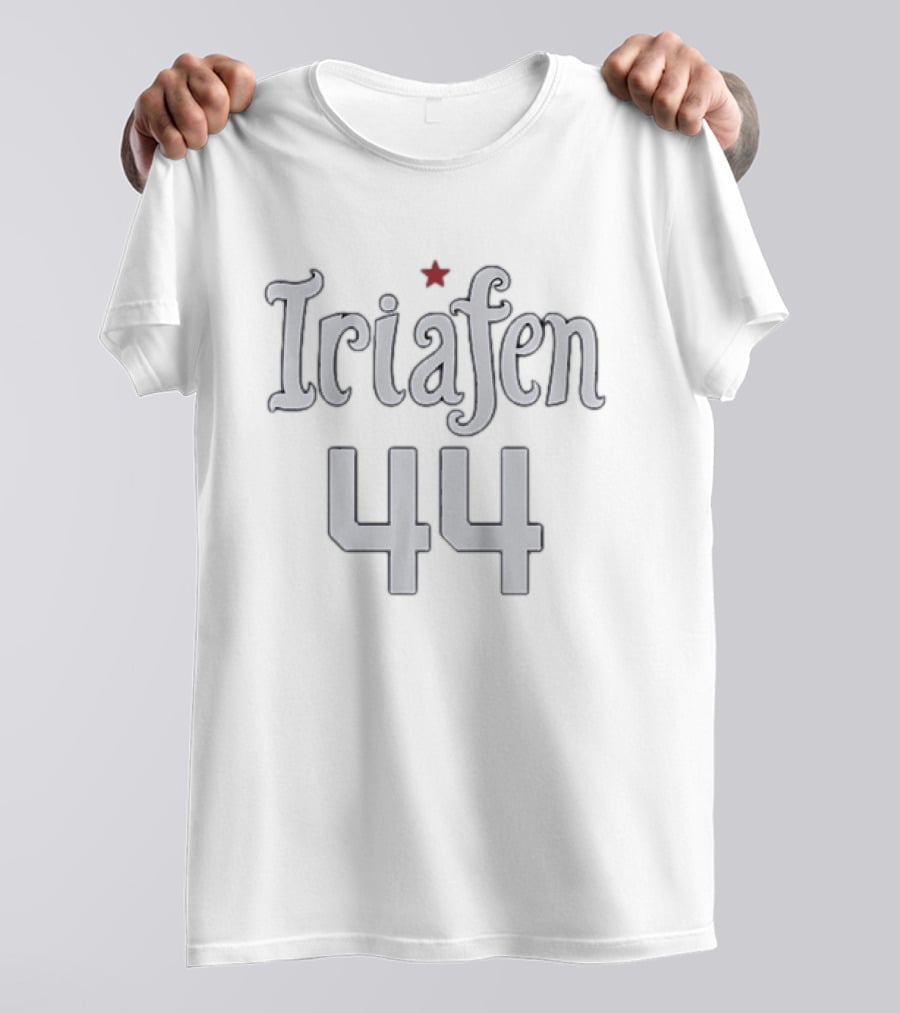 Iriafen 44 Washington Mystics WNBA Name Number T-Shirt