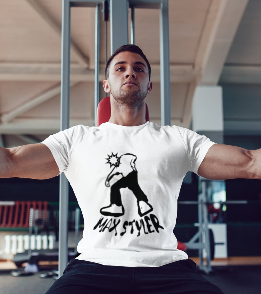 Max Styler Dancer Silhouette With Raised Arm T-Shirt
