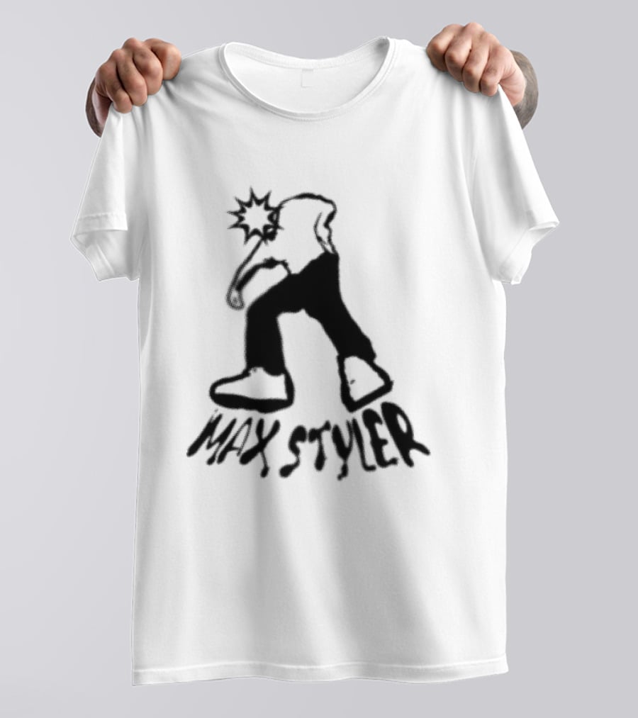 Max Styler Dancer Silhouette With Raised Arm T-Shirt
