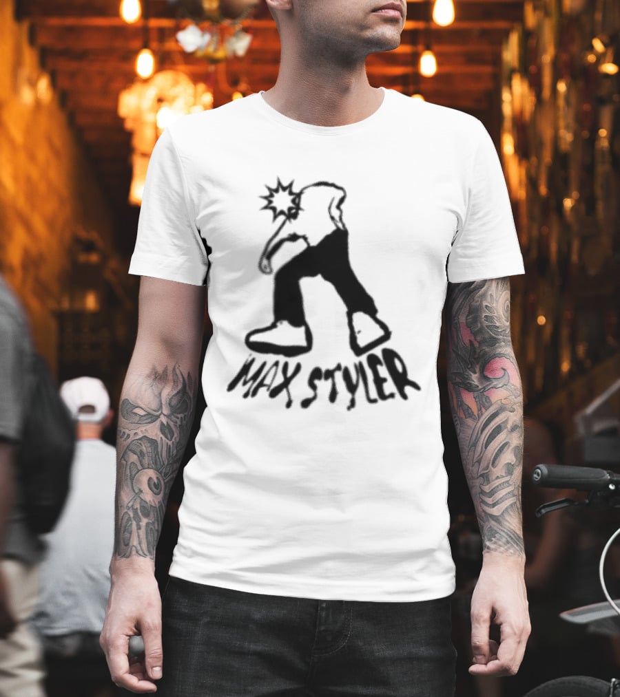 Max Styler Dancer Silhouette With Raised Arm T-Shirt