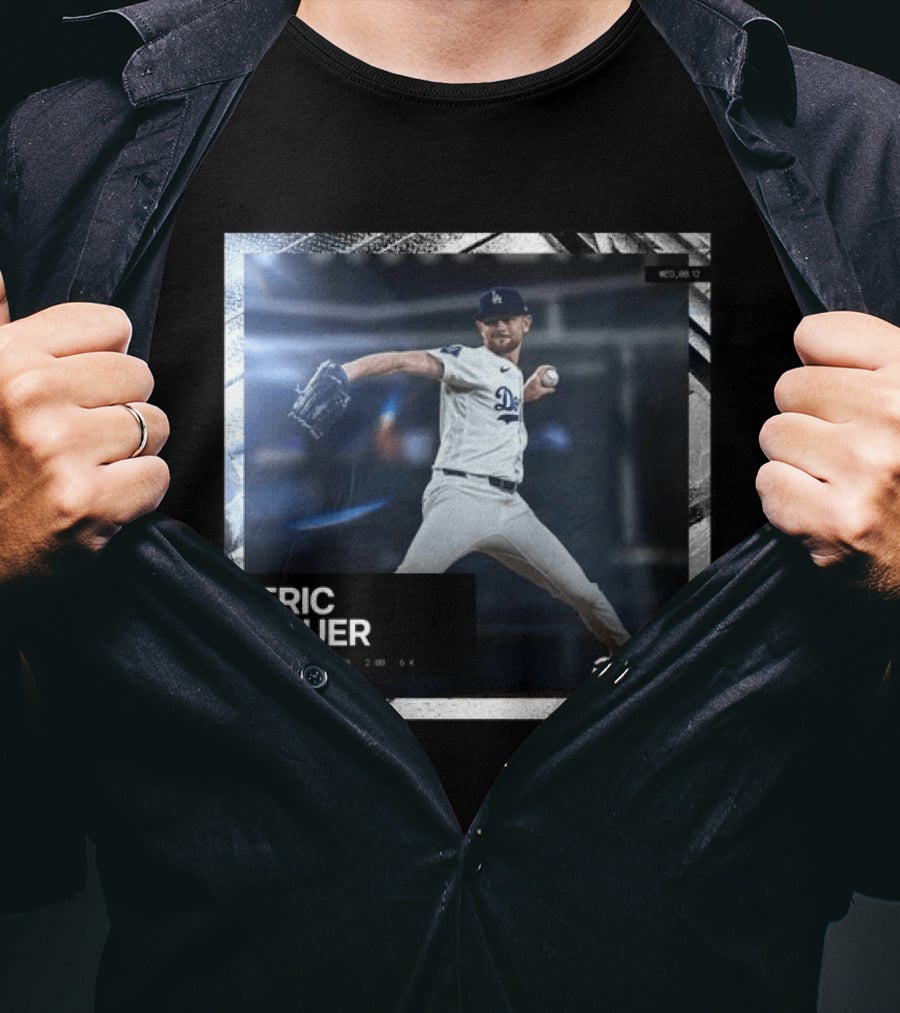 Eric Lauer Pitching Performance Dodgers Security Benefit T-Shirt