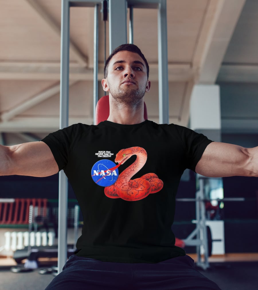NASA Never Told You The Truth Snake Conspiracy T-Shirt