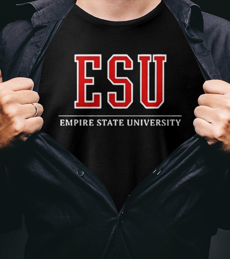 ESU Empire State University Marvel Sports Fan T-Shirt