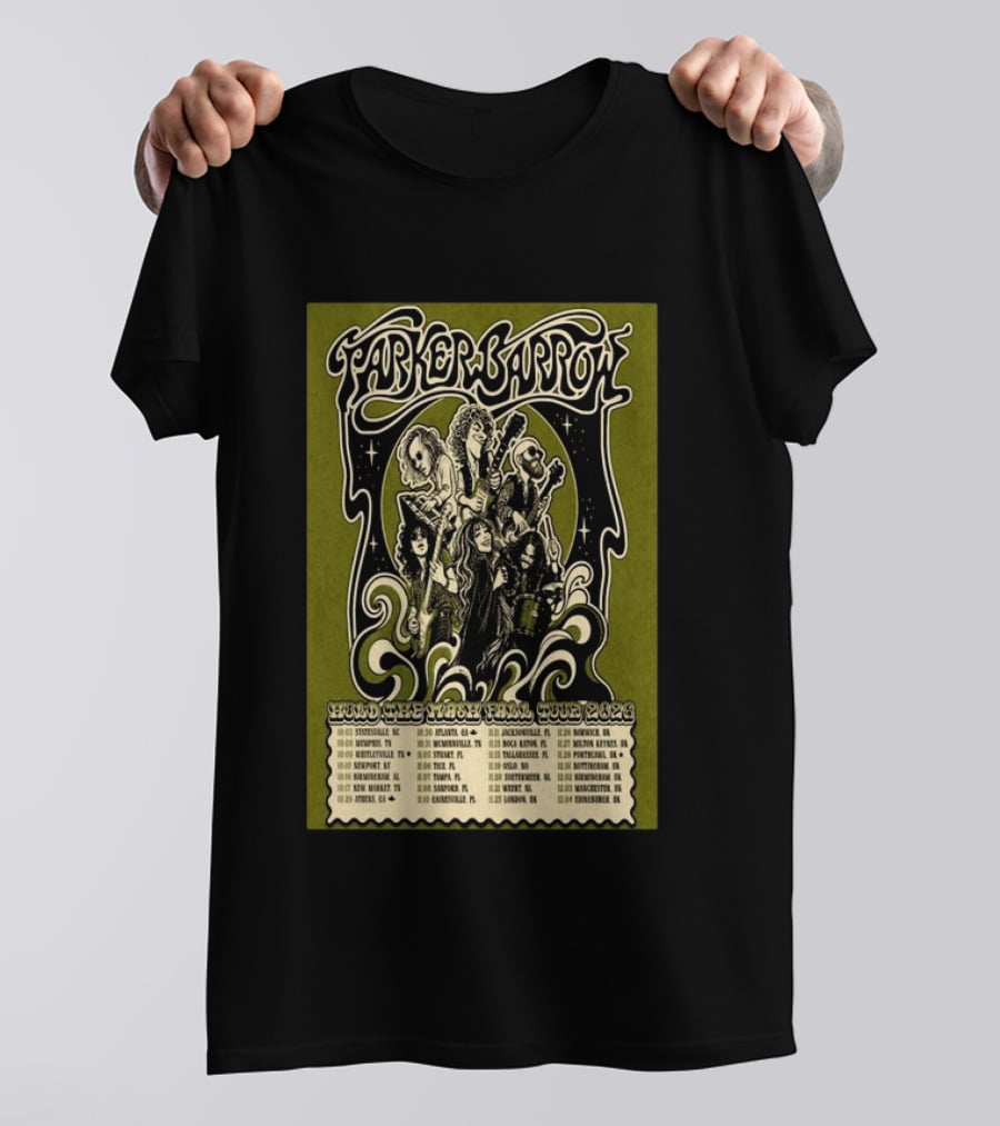 Parker Barrow Hold The Mash Fall Tour 2026 Concert Memphis Atlanta Nashville Houston T-Shirt