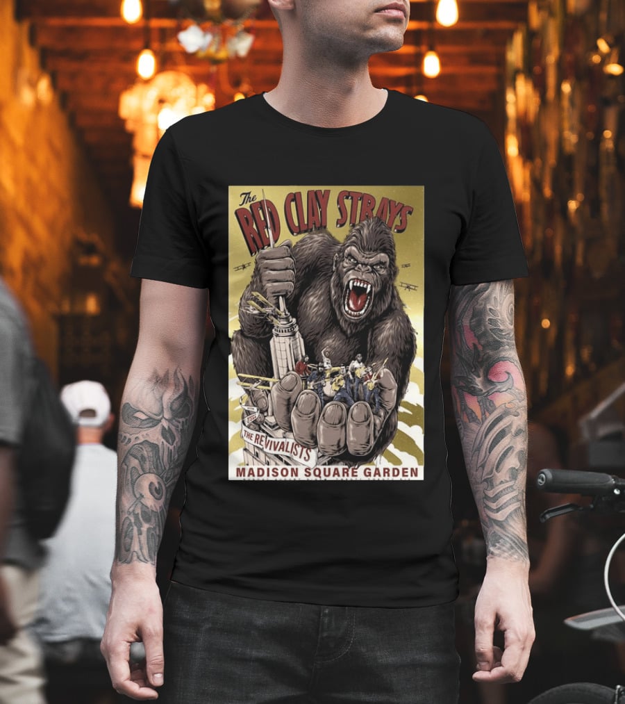The Red Clay Strays The Revivalists Madison Square Garden New York August 09 2026 Concert T-Shirt
