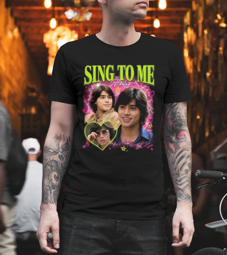 Sing To Me Paolo Lizzie McGuire Movie T-Shirt