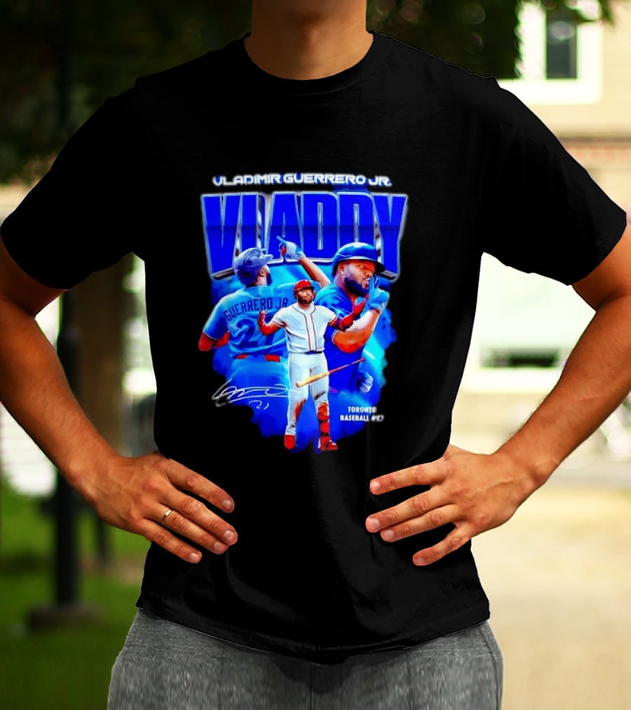 Vladimir Guerrero Jr Vladdy Toronto Blue Jays Baseball 27 T-Shirt