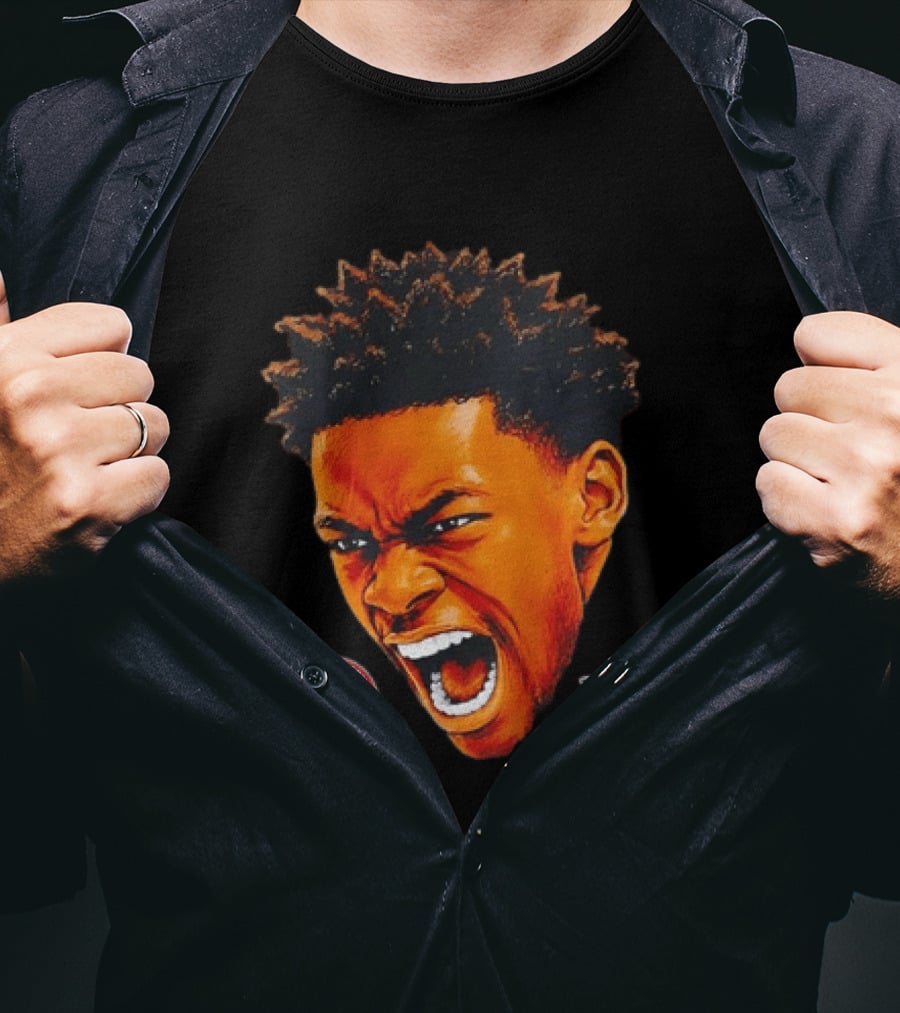 Washington Wizards Player Intense Expression NBA Basketball T-Shirt