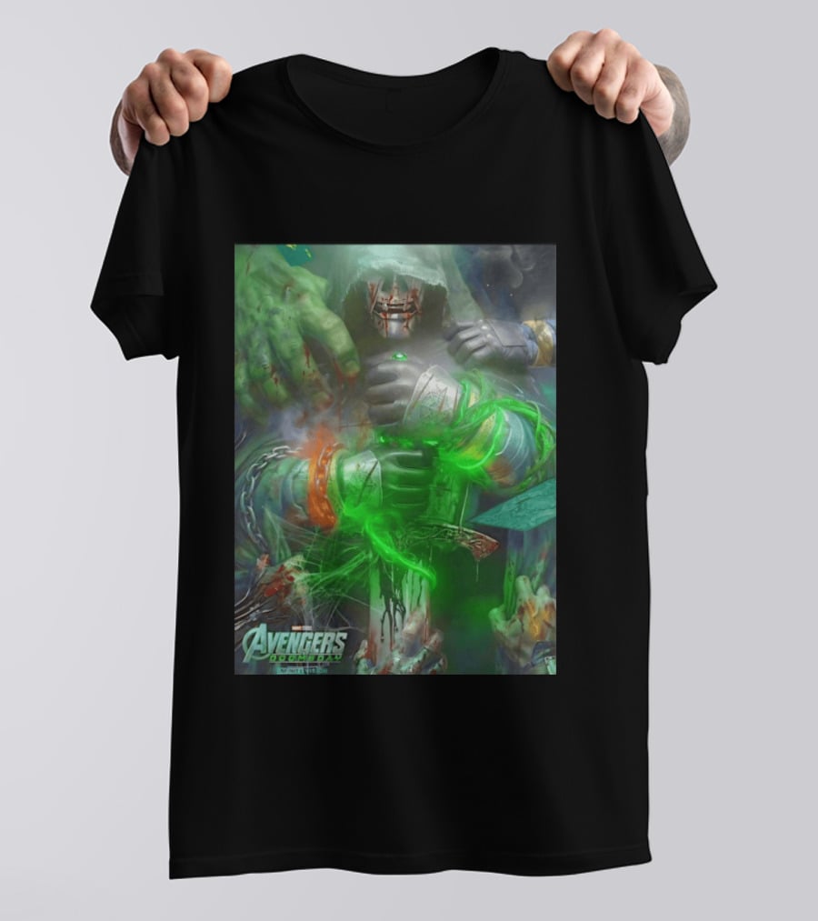 Avengers Doomsday Infinity Vision Powered Heroes Chaos T-Shirt