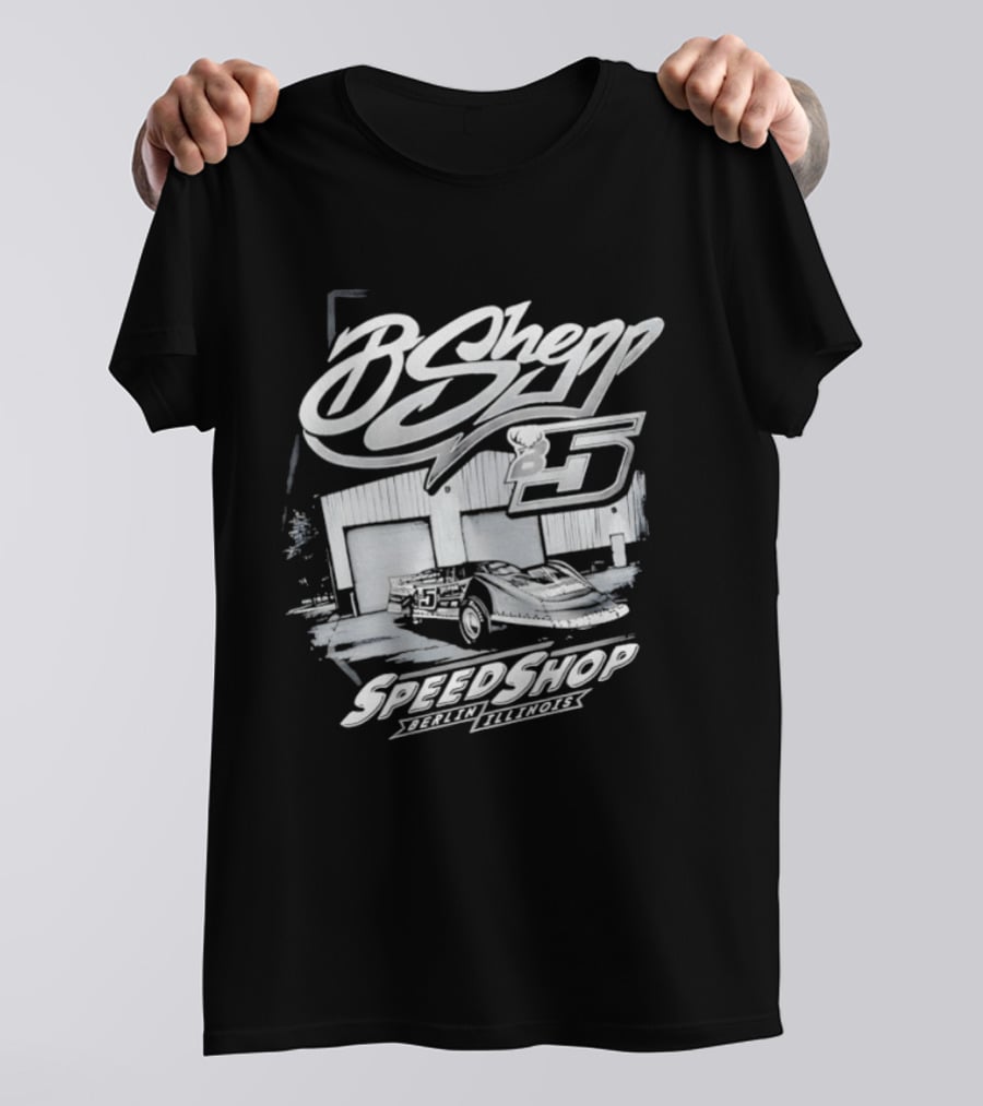 BShepp 5 Speedshop Racing Berlin Illinois T-Shirt