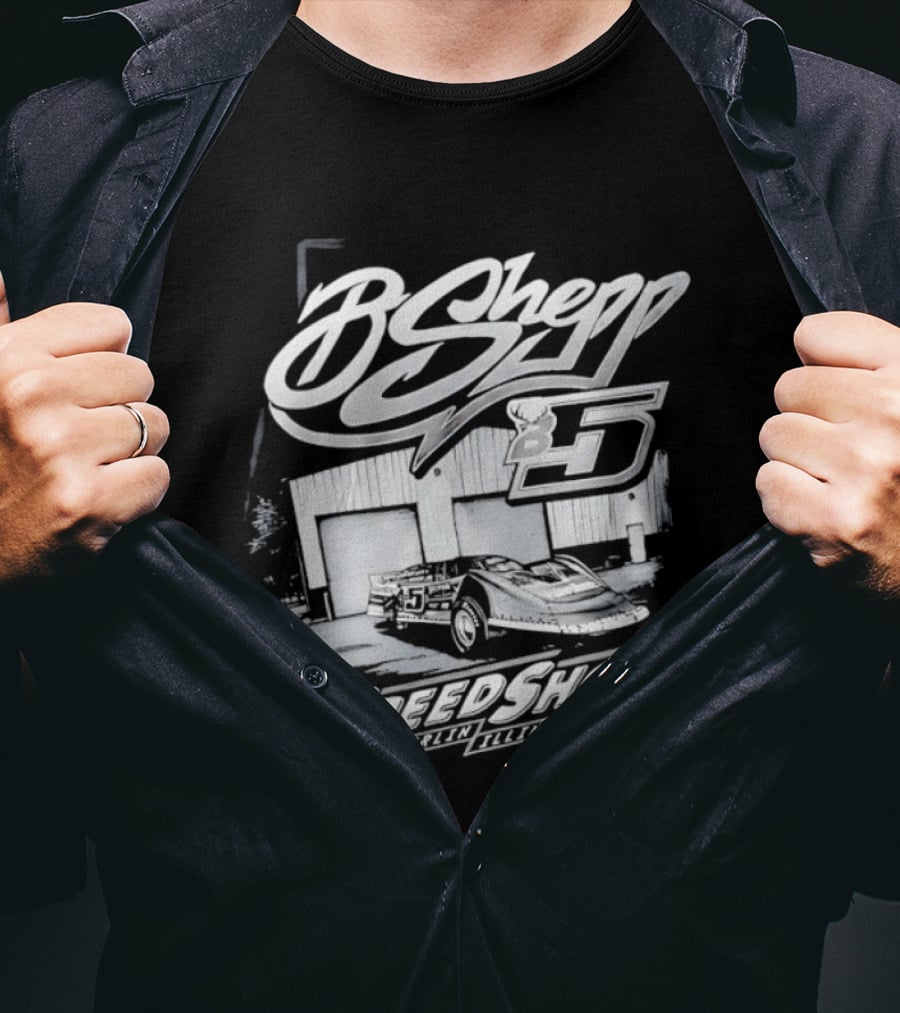 BShepp 5 Speedshop Racing Berlin Illinois T-Shirt