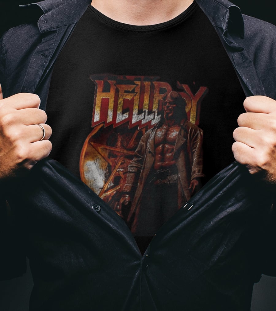 Hellboy Mike Mignola Dark Horse Comics T-Shirt