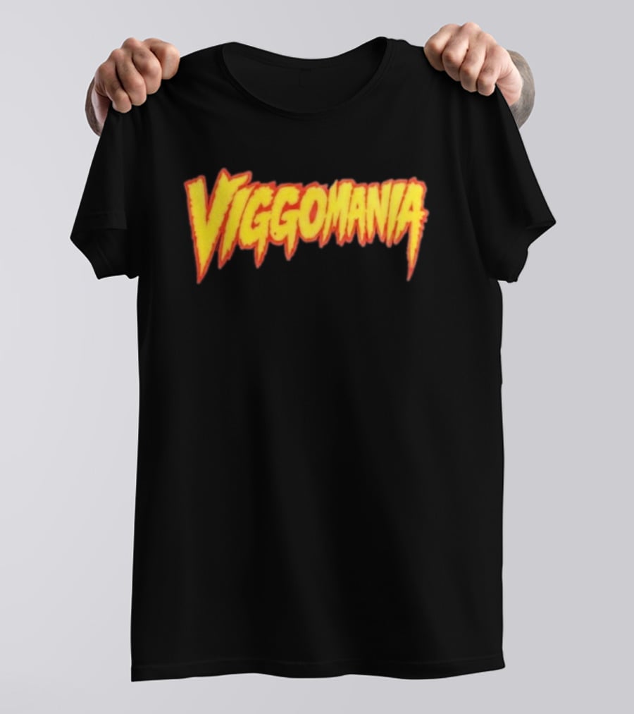 VIGGOMANIA Bold Retro Style Text Trend T-Shirt