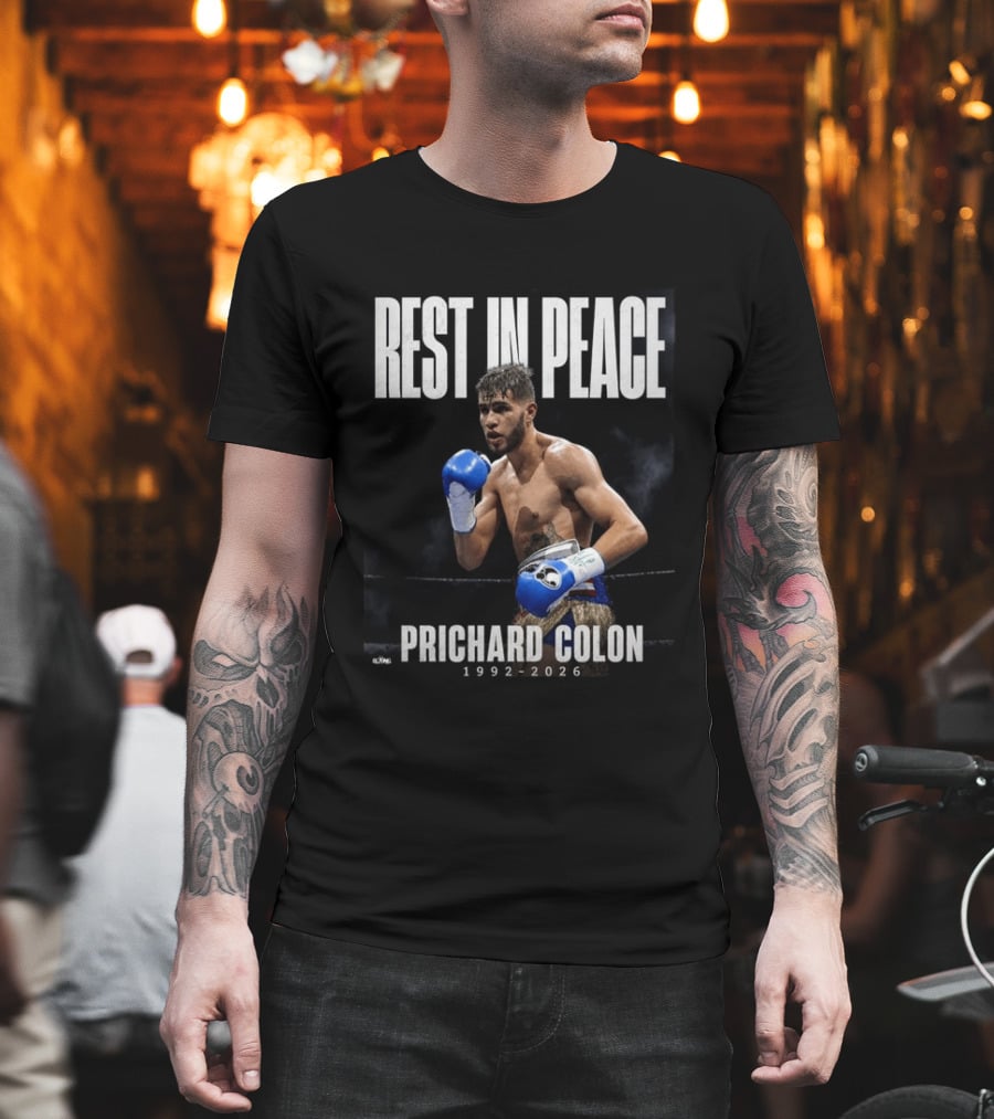 Rest In Peace Prichard Colón 1992 2026 Boxing T-Shirt