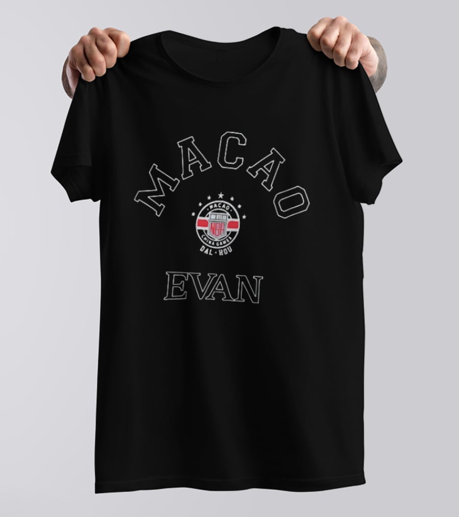 Evan Fournier Macao China Games Dallas Mavericks Houston Rockets NBA T-Shirt
