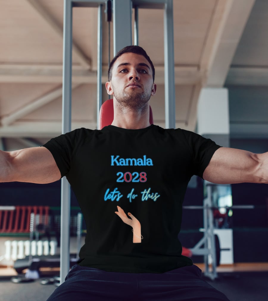 Kamala 2028 Let's Do This Election Campaign Hand Image T-Shirt