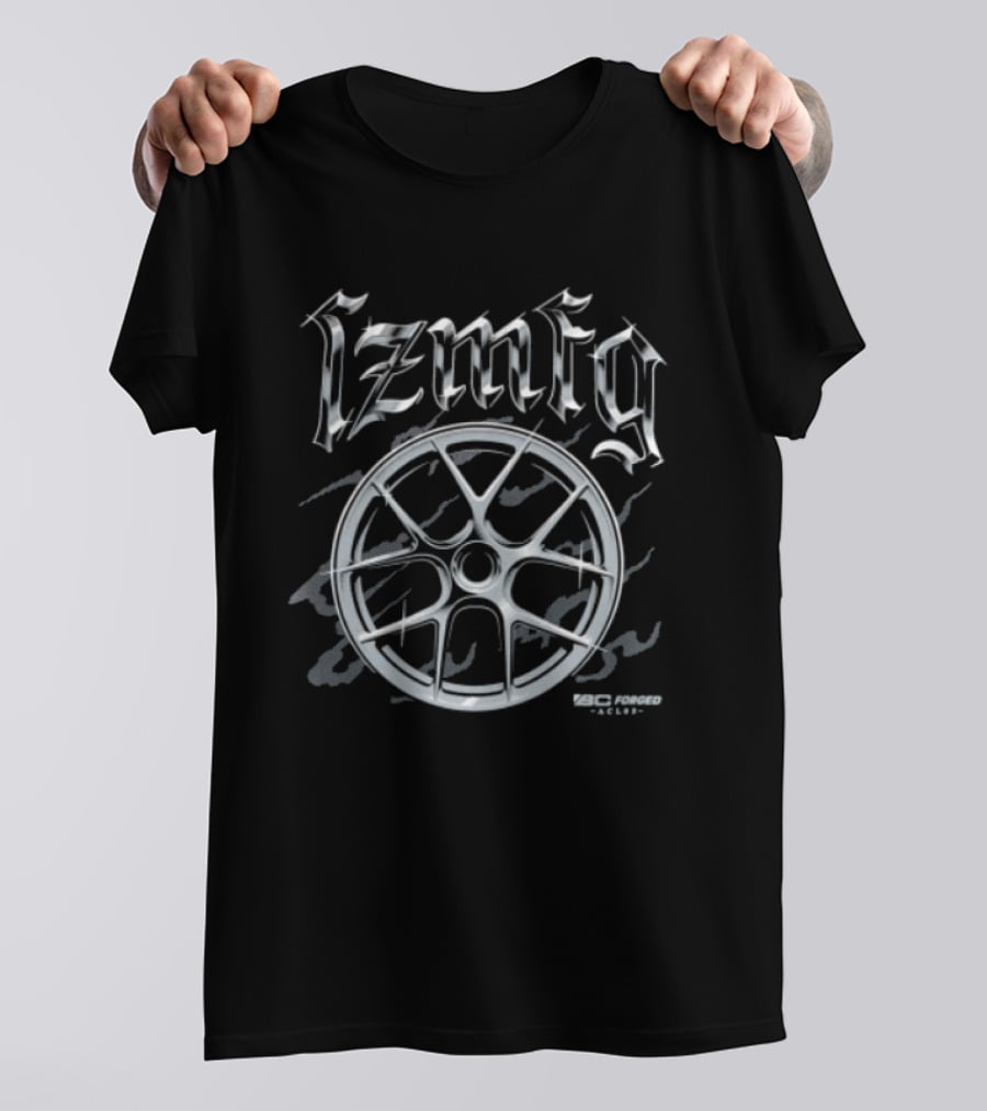 Lzmfg Gothic Chrome Wheel T-Shirt