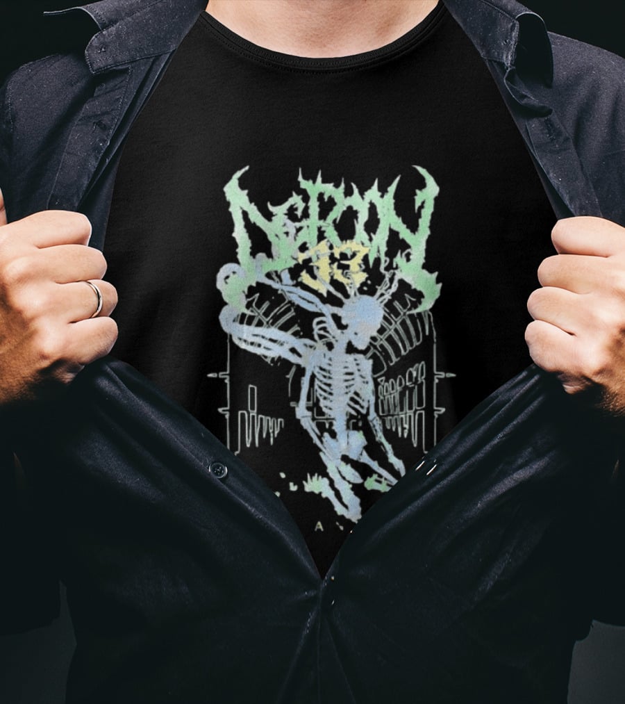Neron 13 Skeleton Access Anywhere Metal Band T-Shirt