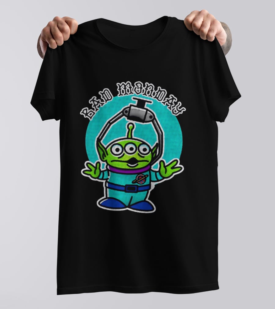 Bad Monday Toy Story Alien With Claw Gothic T-Shirt