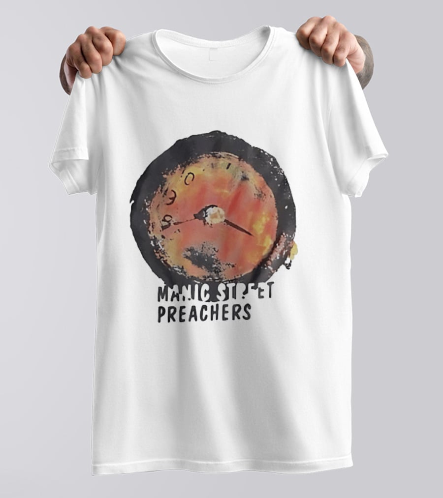 Manic Street Preachers Alternative Rock Band Dial T-Shirt