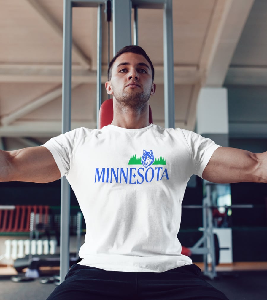 Minnesota Timberwolves Wolf Forest T-Shirt