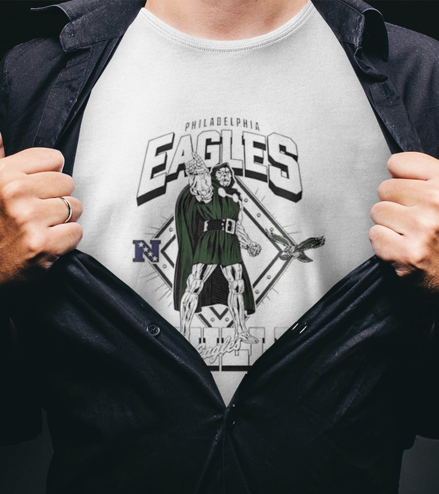 Philadelphia Eagles Doctor Doom Philly Football Fan T-Shirt