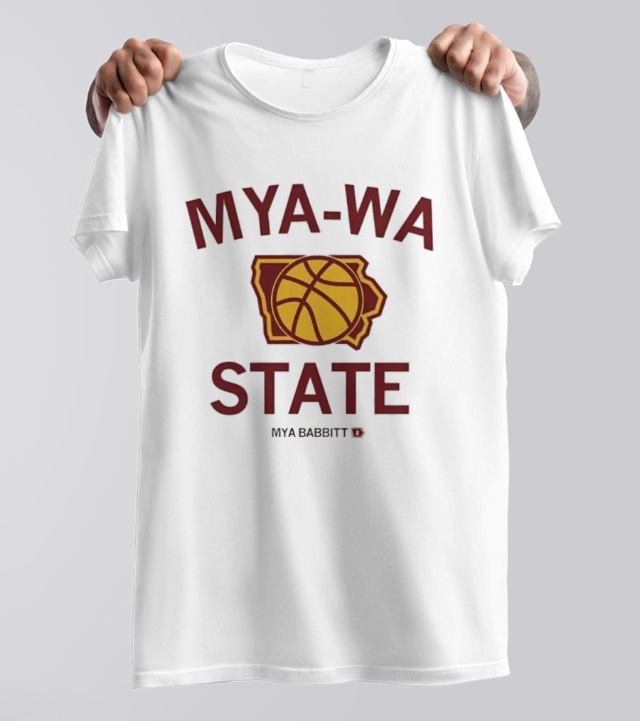 Mya Wa State Basketball NCAA Mya Babbitt T-Shirt