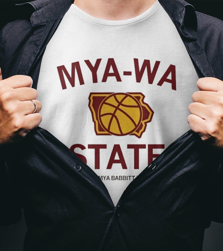 Mya Wa State Basketball NCAA Mya Babbitt T-Shirt
