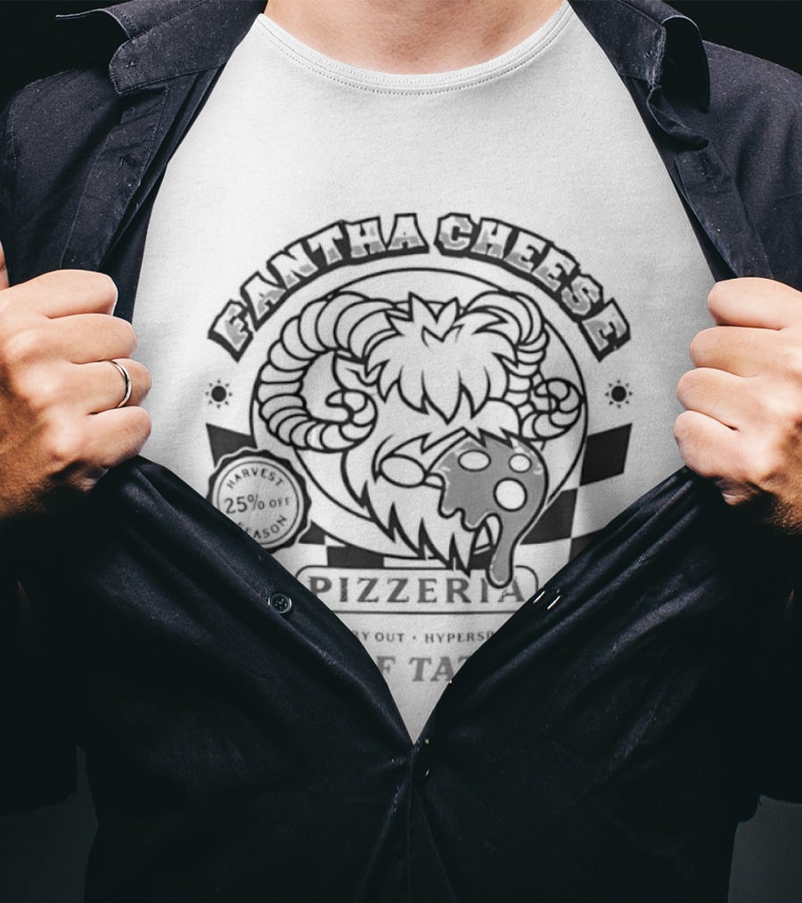 Fantha Cheese Pizzeria Pride Of Tatooine Star Wars Pizza T-Shirt